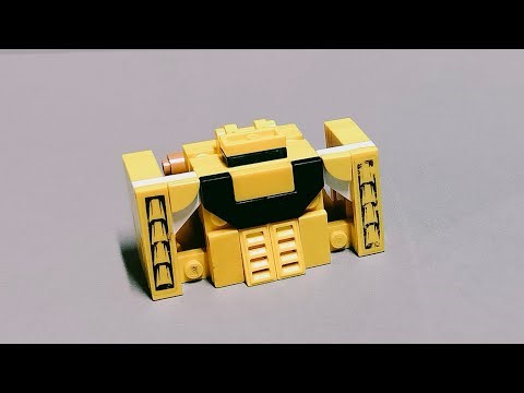 Mini LEGO Robot Transformer Soundwave #19