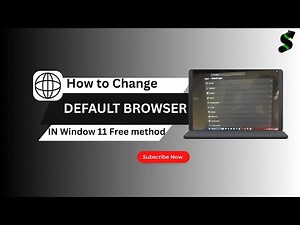 How to Change Default Browser in Windows 11 Step by Step (Fast & Simple)