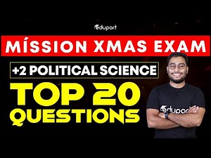 Plus two humanities & commerce|Political science | Top 20 questions | Eduport plus two