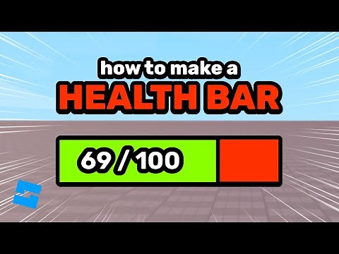 How to Make a Health Bar in Roblox Studio