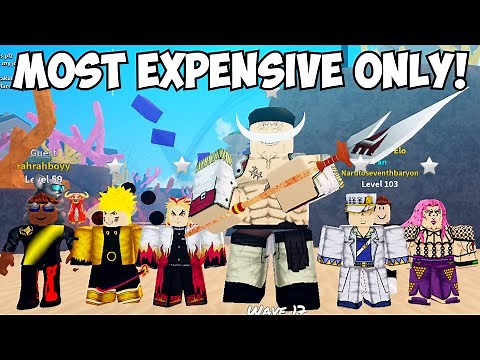 The MOST EXPENSIVE Units vs Infinite Mode in Ultimate Tower Defense!