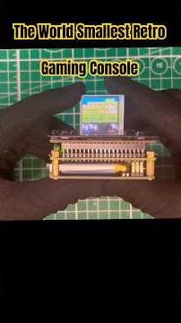 Building the World’s Smallest Retro Gaming Console!