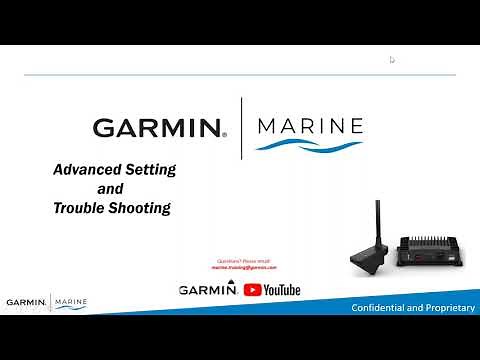 Garmin Marine Webinars: Panoptix LiveScope Advanced Settings and Troubleshooting
