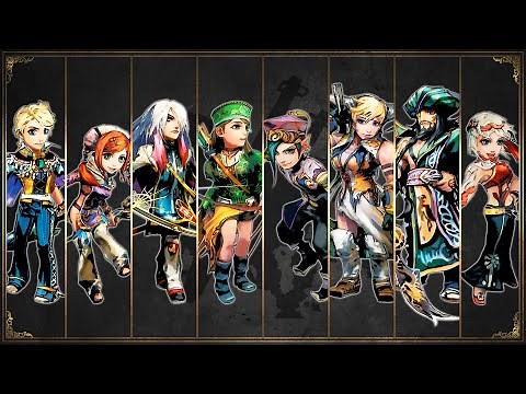 #MinSagaRemaster [Now on sale] Romancing SaGa - Minstrel Song - Remaster: #TGS2022 Character Intr...
