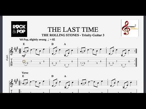 THE LAST TIME - Trinity Rock and Pop Guitar - Grade 3