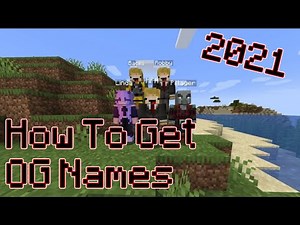 How To Find Available OG Usernames! (2021 OG Name Finder App)