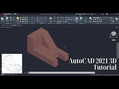AutoCAD 2021 3D Tutorial