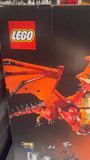 LEGO D&D on the flip side! #lego #legodungeonsanddragons #legodragon