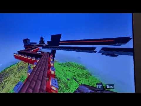 My Minecraft skygen server tour. (realm code at end of video)