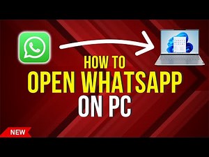 How to Open WhatsApp on PC | WhatsApp Web & App Tutorial