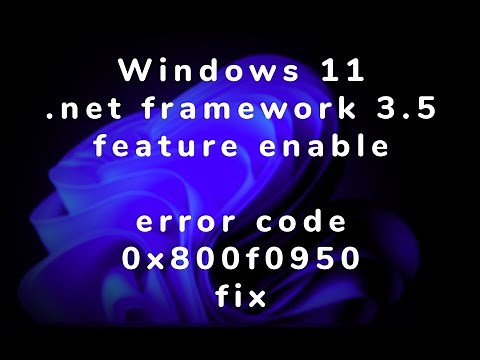 windows 11 error code 0x800f0950 100% fix