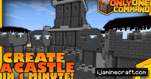 Minecraft Command: Castle Generator (1.8.1)