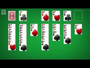 Microsoft Solitaire (Windows 7) (Large Print Deck)