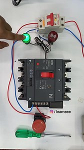 A shunt trip device is an optional accessory in a circuit breaker that mechanically trips the breaker when power is applied to the shunt trip terminals. The power for the shunt trip does not come from within the breaker, so it must be supplied from an external source. #electrical #electrician CNC Electric | Learn EEE