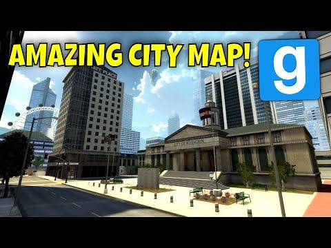 Amazing GMod City Map! (with great roads) - Garry's Mod Map Review: RP Riverden v1a