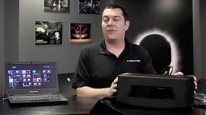 The Alienware Graphics Amplifier changes the game, literally. Combined with the Alienware 13 notebook, gamers now have for the first time the freedom to come home, plug in just one cable, and gain access to all your desktop peripherals and as many monitors as your graphics card will support. | Alienware