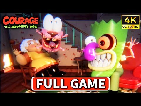 Courage The Cowardly Dog: House of Revenge - Full Game | No Commentary (4K)