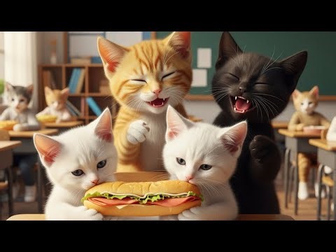 From Ice Cream Tears to a Rainy Day Rescue 🍦🌧️ | Heartwarming Kittens & Border Collie Story