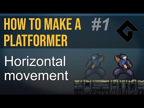 How to make a platformer in Gamemaker (the easy way) #1