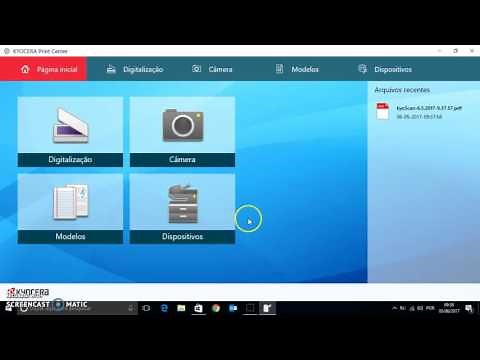 Scanner Kyocera Win10 - Aplicativo da Kyocera s Complicação