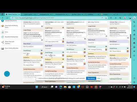 Teaching Strategies Creative Curriculum for Preschool lesson Planning
