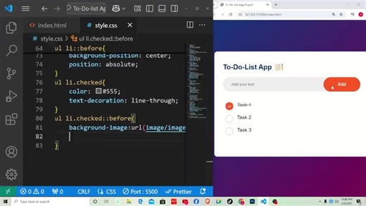 To-Do List App Project: Adding Functionality