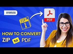 📁 How to Convert ZIP Files to PDF 2024 [Simple File Conversion]