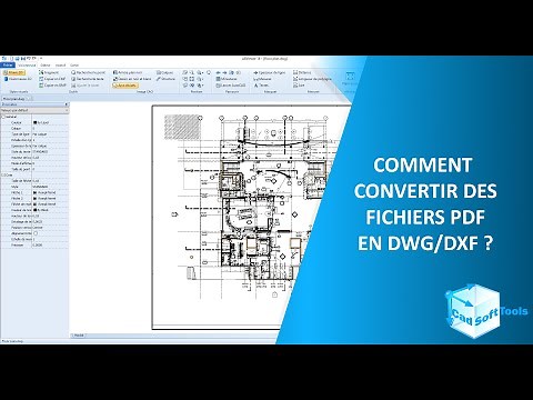 Comment convertir des fichiers PDF en DWG/DXF ? (FRANÇAIS)