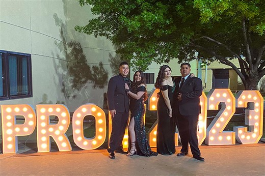 22K views · 576 reactions | Prom night in the enchanted forest! ✨ Dancing under the stars, surrounded by twinkling lights... a magical evening was had by all! Kaden Trevino and Natalie Orozco were named Prom King and Queen! | Hobbs Municipal Schools | Facebook