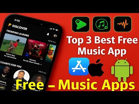 Best FREE Music Apps for Android & iPhone (No Ads, No Limits!) 🎧🔥