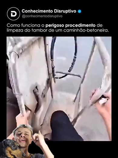 Riscos de Entrar em uma Betoneira: Um Aviso Necessário