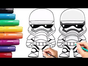 How to Draw Star Wars | Stormtrooper