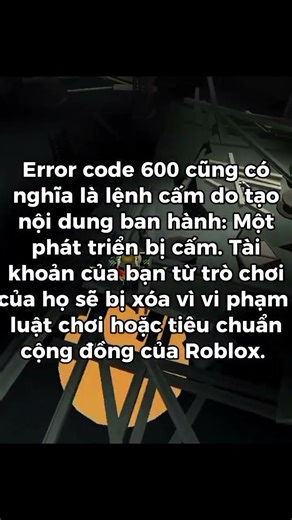 Những mã lỗi trong #roblox | error code 600| #edit #shorts #glitch #error #youtube #horror