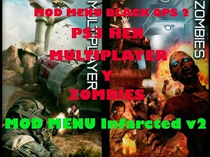 MOD MENU BLACK OPS 2 PS3 ZOMBIES Y MULTIPLAYER VERSION DIGITAL NPUD31054