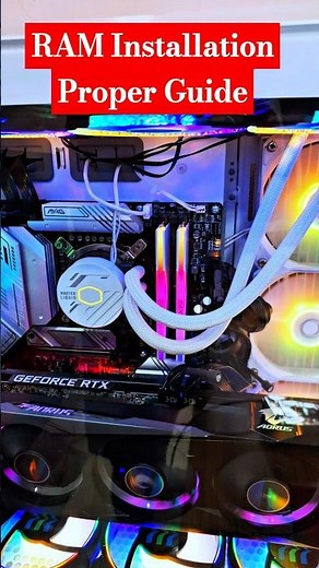 PC RAM Installation Proper Guide |
