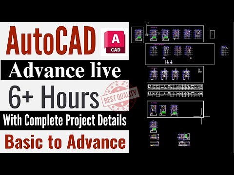 Complete AutoCAD with House Project | 6+ Hours