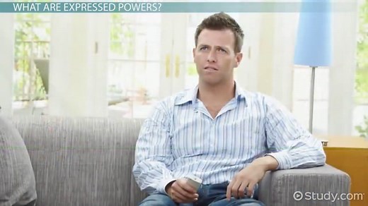 Expressed Powers | Definition, Examples & Importance