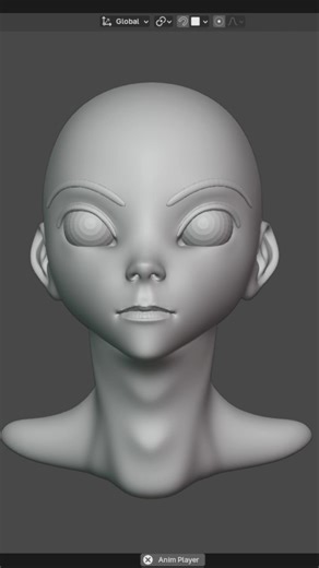 How to make a head in Blender in one minute