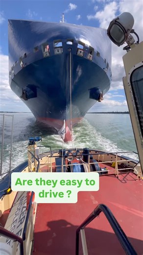 3.8K views · 516 reactions | What’s it like to drive a tug boat -...