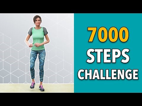 7000 Steps Challenge - Walk At Home Workout