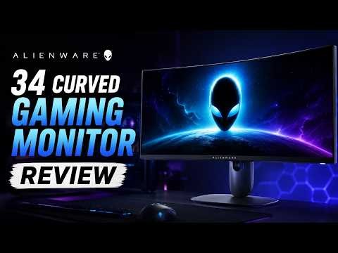 Alienware 34" Curved Monitor Review | Best Ultrawide Curved Gaming Monitor 2026!