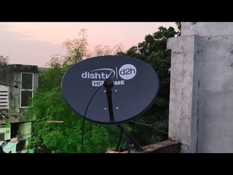 Dish d2h HD Home dth fitting or Signal setting