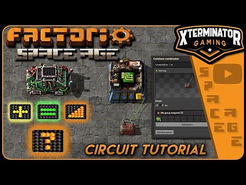 Factorio 2.0 Circuit Network Tutorial ❇️ : Basics to Intermediate - Automate Your Factory!