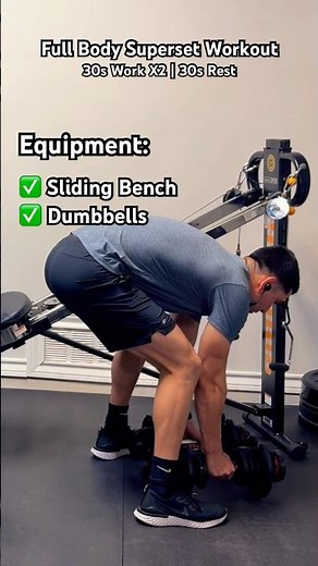 30 MIN Full Body Superset Workout | Total Gym #totalgym