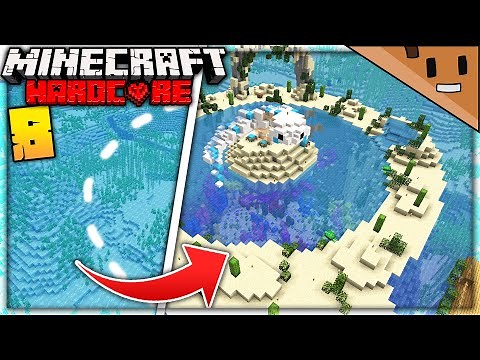 I Transformed the OCEAN into an AXOLOTL ISLAND in Minecraft Hardcore... (#8)