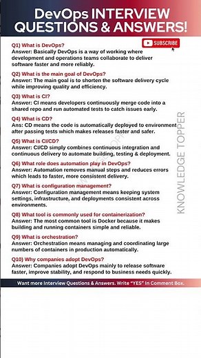 DevOps Interview Questions and Answers | DevOps Engineer Interview Questions and Answers