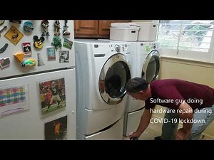 Maytag Washer Model 3000 MHWE300VW12 Bearing Replacement