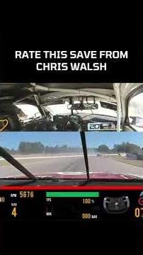 Insane Save POV from Chris Walsh 🤯 #fanatec