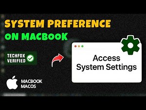 How to Access System Preferences or Settings on MacBook - Full Guide