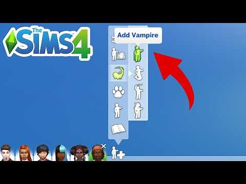 How To Create A Vampire Sim (Add Vampires) - The Sims 4